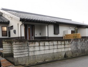 減築して平屋建てに