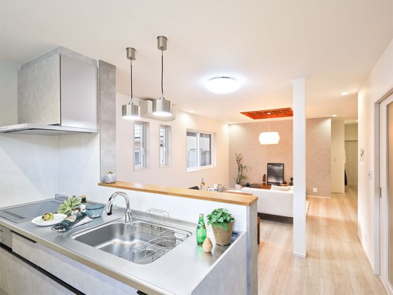 明るく快適なLDK