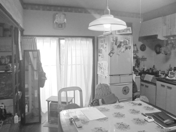 リフォーム前のダイニングキッチン