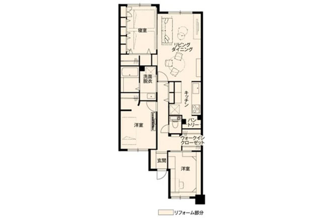 マンション 北側 結露 断熱 リフォーム