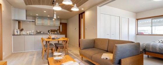 中古住宅リノベーション～グレージュハウスでの新しい暮らし