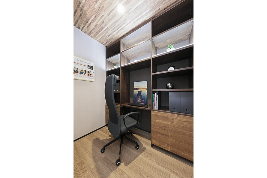 作業に集中できる空間